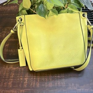 Vince Camuto Chartreuse Leather Purse